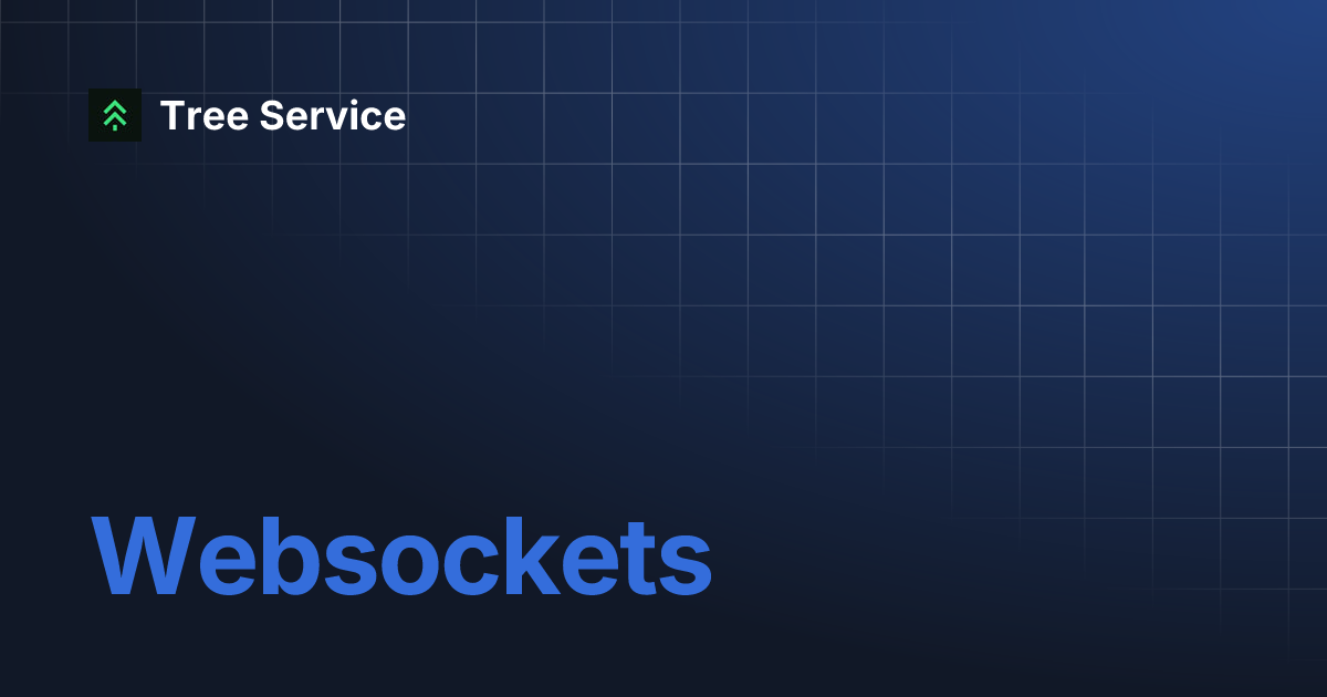Websockets tree service